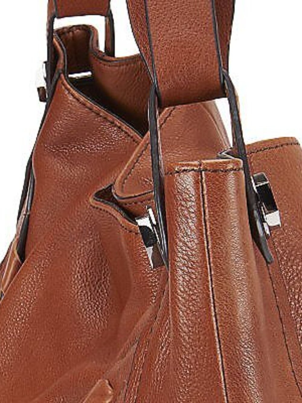 orYANY Leather Cassie Hobo with Front Pouch & Braided Detail - Picture 6 of 11